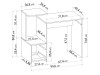 Компьютерный стол Джаз-24 правый дуб молочный