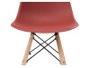 Пластиковый стул Eames PC-015 bordeaux