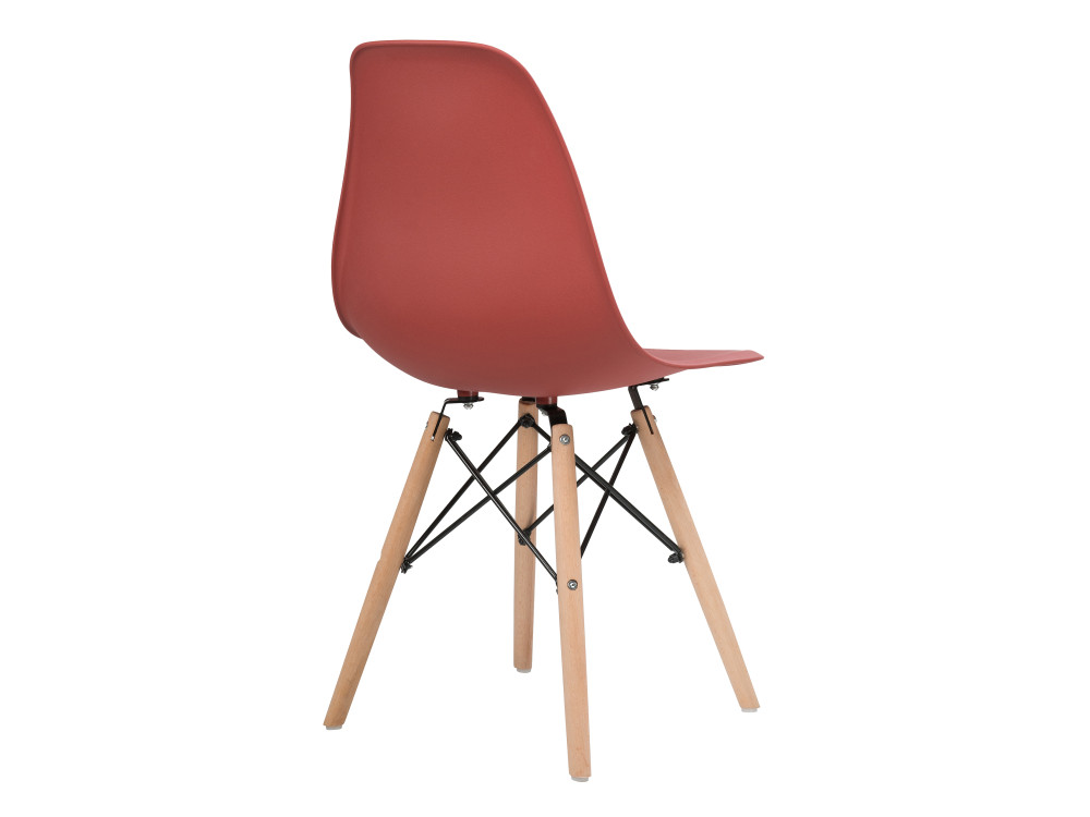 Пластиковый стул Eames PC-015 bordeaux