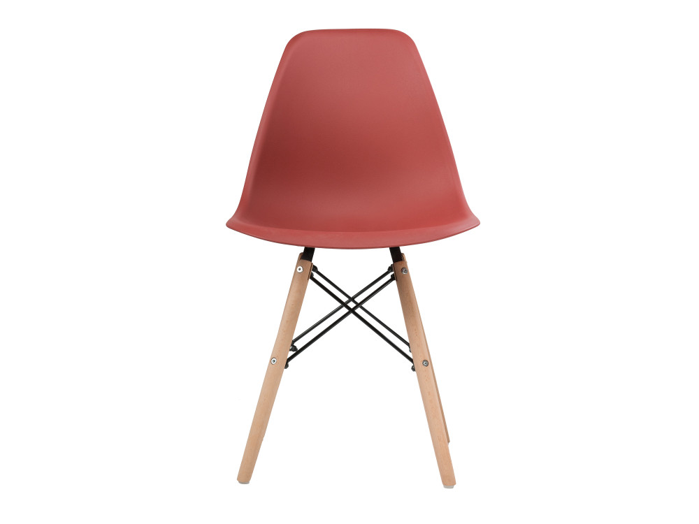 Пластиковый стул Eames PC-015 bordeaux