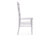 Пластиковый стул Chiavari 1 clear белый