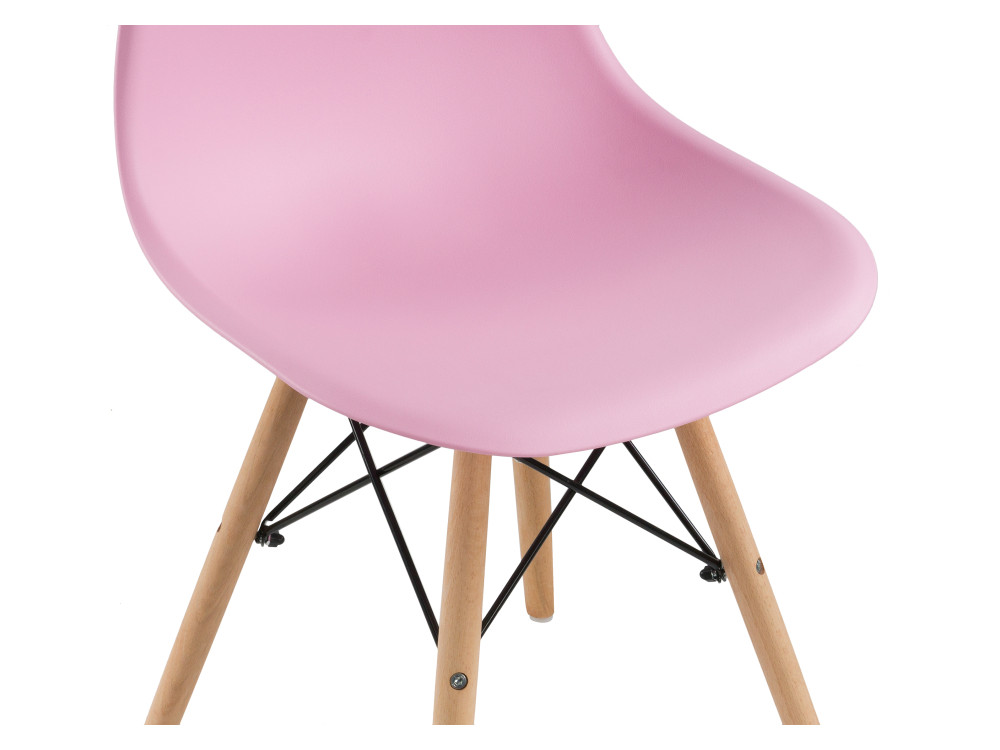 Пластиковый стул Eames PC-015 светло-розовый