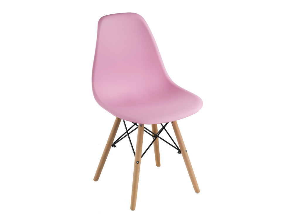 Пластиковый стул Eames PC-015 светло-розовый